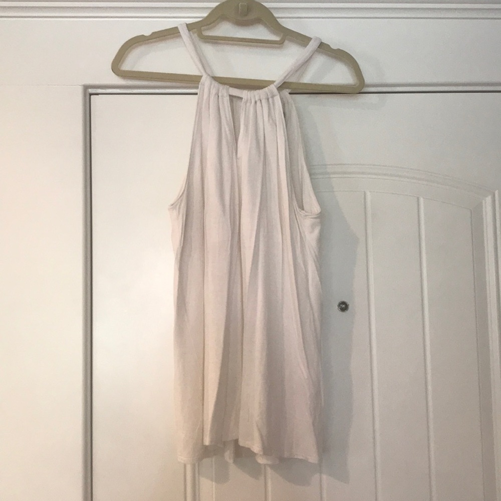 White banana republic tank